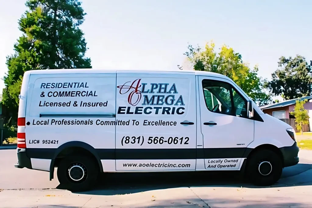 Professional Electricians Services Van Alpha Omega Electric California