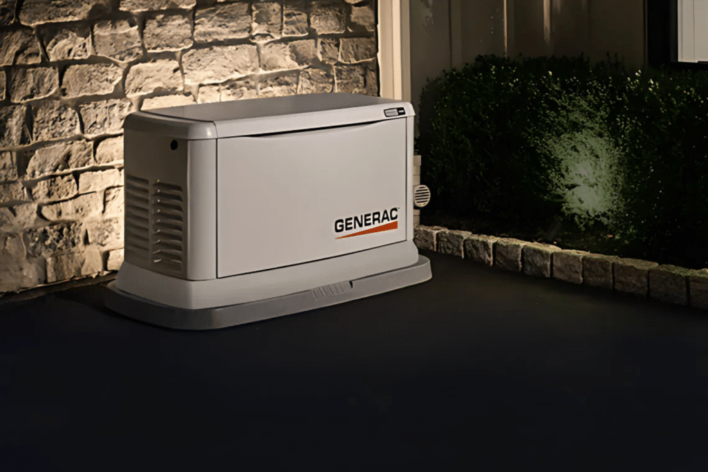Generac Generator Installation Driveway Alpha Omega Electric California