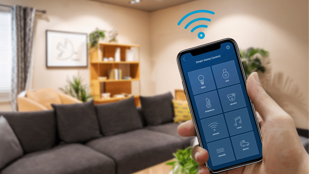 Alpha Omega Electric Smart Home Phone Controls