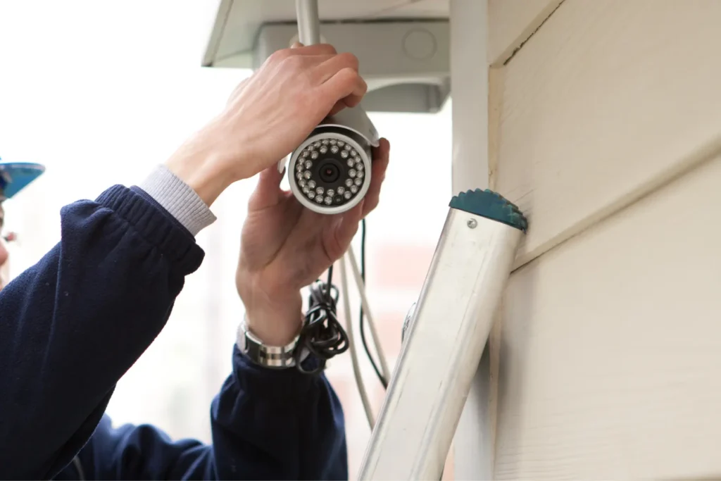 Home Surveillance Systems Install Security Camera Alpha Omega Electric California