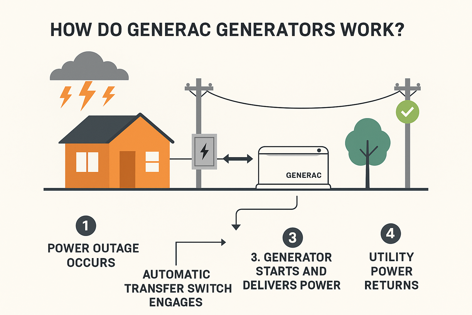 How Do Generac Generators Work